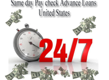 Same day Pay check Advance Loans USA
