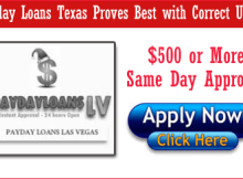 Payday Loans Texas Proves Best with Correct Usage