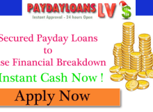 Secured Payday Loans to Ease Financial Breakdown