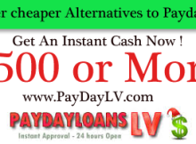 Payday Loans Alternatives
