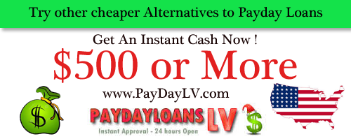 Payday Loans Alternatives