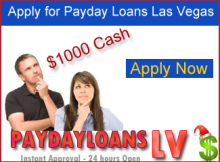Apply for Payday Loans Las Vegas