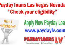 Payday loans Las Vegas Nevada - Check your eligibility