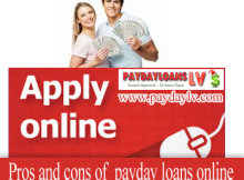 Pros and cons of payday loans online