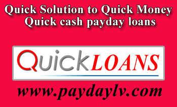 Quick Solution to Quick Money - Quick cash payday loans