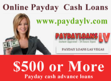 500 Payday Cash Advance Loans