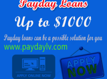 Payday loans can be a possible solution for you