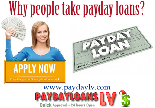 why-people-take-payday-loans